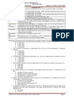 AP Quiz 005 2015 AR and Investments