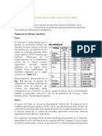 Distribución de Las Heladas en El Perú