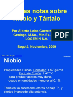 Niobio y Tantalo