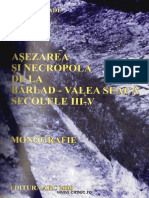 Palade Vasile Asezarea Si Necropola Barlad Valea Seaca