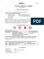 Ozone Solutions MSDS Ozone