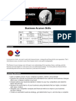 Business Acumen Skills PDF