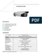 499 - Spec of Ds 2ce16c2t Vfir3