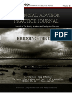 Journal of FInance Vol 21