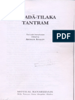 Introduction To Sarada-Tilaka Tantram PDF