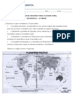 Exercícios de Revisão - GEO