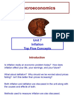 Macroeconomics: Unit 7 Inflation Top Five Concepts