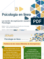 Nocion de Explicación Causal en La Psicologia