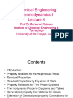 4-CE Thermodynamics Properties of Fluids