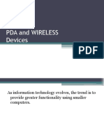 PDA and WIRELESS