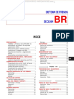 Manual Sistema Frenos Nissan Primera p11 01 Comprobaciones Circuitos Componentes Discos Tambor Diagnostico Averias