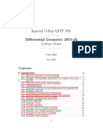 Diferential Geometry 2015-16-17