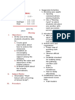 Demo Lesson Plan Past Tense