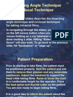 Radio Graphic Techniques-Bisecting and Occlusal