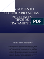 Power Point Tratamiento Secundario Aguas Residuales