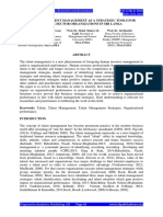 Full Paper A Study of Talent Management As A Strategic Tools For Private Sector Organizations in Sri Lanka