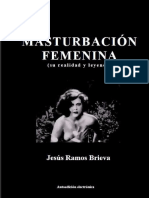 Masturbacion Femenina - Su Realidad y Leyenda