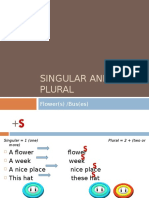 Singular and Plural