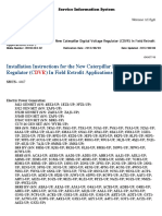 REHS4494 - Installation Instructions For The New Caterpillar Digital Voltage Regulator (CDVR) in Field Retrofit Applications (4467) PDF