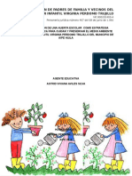 Implementacion de Una Huerta Escolar Como Estrategia Lúdico Pedagógica para Cuidar y Preservar El Medio Ambiente en El Hogar Infantil Virginia Perdomo Del Municipio de Aipe Huila