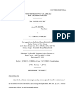 Alan Scott v. Fairton FCI, 3rd Cir. (2011)