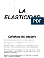 Cap. 4 La Elasticidad