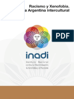 INADI Racismo y Xenofobia Hacia Una Argentina Intercultural