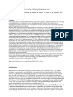 Patterns of Antihypertensive Drug Utilization in Primary Care