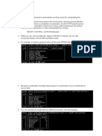 Date and Time Functions