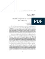 El Modelo Animal Simple - Una Metodología para Los Genetistas GENETICA