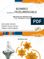 Bombeo Electrosumergible