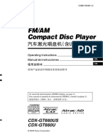 Sony Cdxgt660us PDF