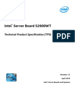 Intel Server Board S2600WT TPS R1 3