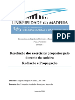 Radiação e Propagação - Aulas Teórico-Práticas Resolvidas