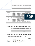 Calculo Instalaciones Electricas