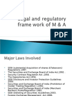 Legal and Regulatory Frame Work of Merger & Aqui