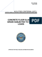 Ufc 3-320-06a Concrete Floor Slabs On Grade Subjected To Heavy Loads (03-01-2005)