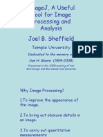 Imagej, A Useful Tool For Image Processing and Analysis Joel B. Sheffield