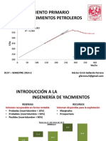 Comportamiento de Yacimientos