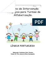 Caderno de Alfabetização BD