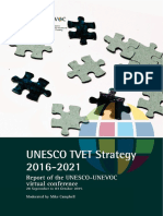 Unesco Tvet Strategy 2016-2021