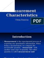 Measurement Characteristics