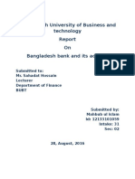 Bangladesh University of Business and Technology On Bangladesh Bank and Its Activity