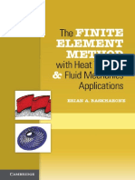 The Finite Element Method With Heat Transfer and Fluid Mechanics Applications - Erian A. Baskharone (Cambridge, 2014)