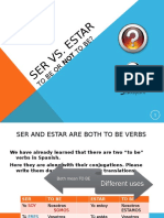 9 Ser Vs Estar