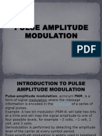 Pulse Amplitude Modulation