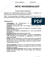 Endodontic Microbiology