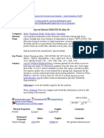 Special Metals NIMONIC® Alloy 90: Categories: Material Notes