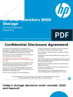 HP 3PAR StoreServ 8000 Technical Presentation 080615