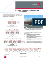 Equipment Data Sheet Mts Goldhofer - Pub